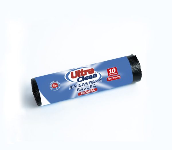 Bolsa de basura Ultra Clean 50 x 70, 10 unidades