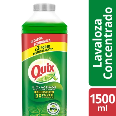 Lavalozas Concentrado Quix Limón 1,5 litros