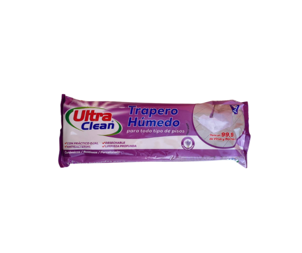 Trapero Humedo Lavanda Ultra Clean 10un