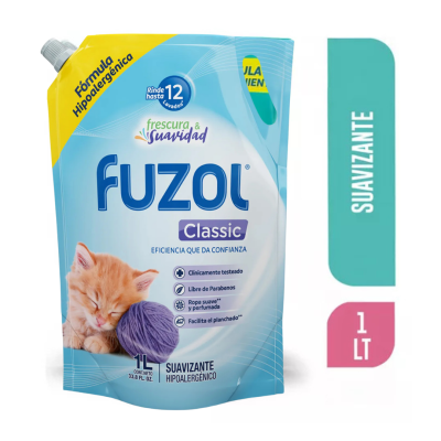 Suavizante Fuzol classic 1 litro