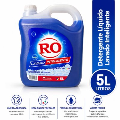 Detergente Liquido Concentrado RO 5 LITROS