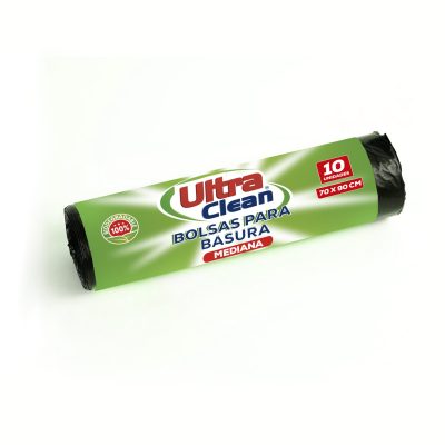 Bolsa de Basura Ultra Clean 70 x 90, 10 unidades
