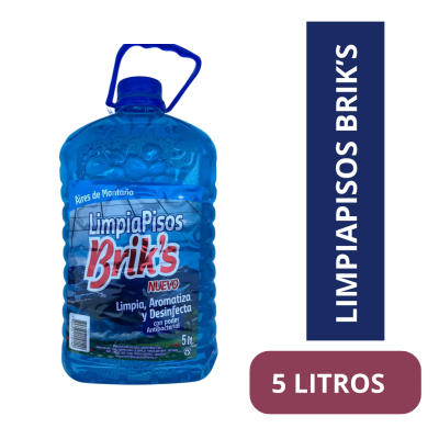 Limpiador de Pisos Aires de Montaña Briks 5 litros