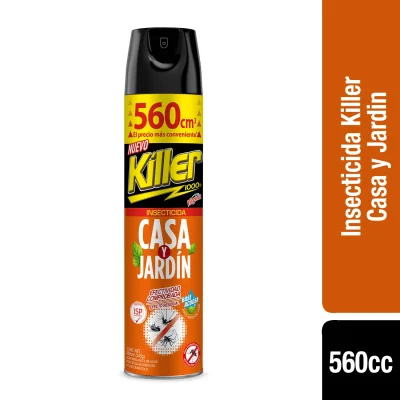 Insecticida Casa y Jardín Killer 560 cc