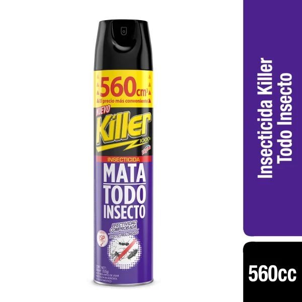 Insecticida Mata Todo Insecto Killer 560 cc