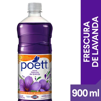 Limpiador de Pisos Poett lavanda 900 ml