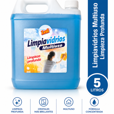 Limpia vidrios LEAL 5 LITROS