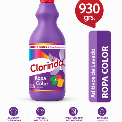 Quitamanchas clorinda Ropa Color 930 ml