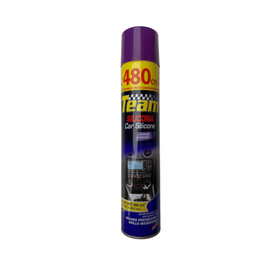 Silicona en Spray para autos Team 480cm3