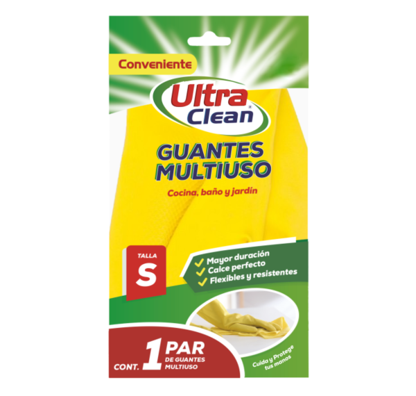 Guantes Multiuso ultra clean talla s