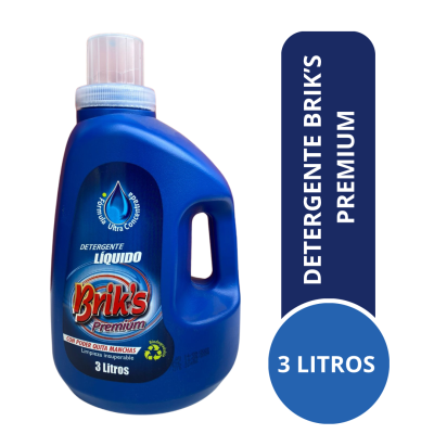 Detergente Premium Ultra Concentrado Briks 3 litros