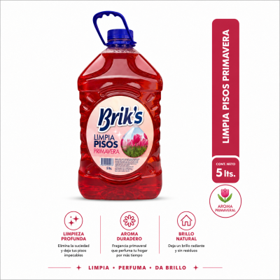 Limpiapisos Primavera Briks 5 litros