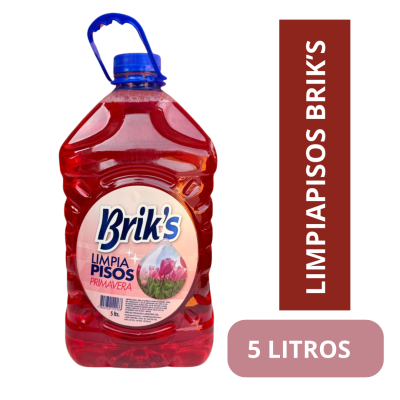 Limpiador de pisos Primavera Briks 5 litros