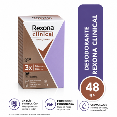 Desodorante Rexona Clinical 48 gramos