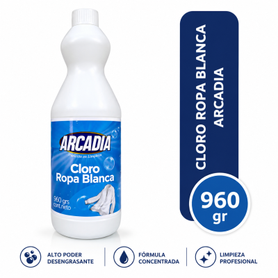 Cloro Quitamanchas Arcadia 1 litro