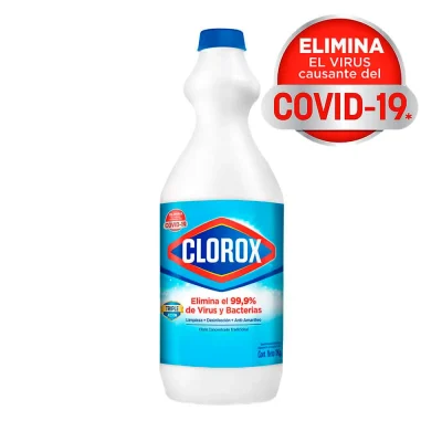 Cloro Líquido Clorox 1 litro
