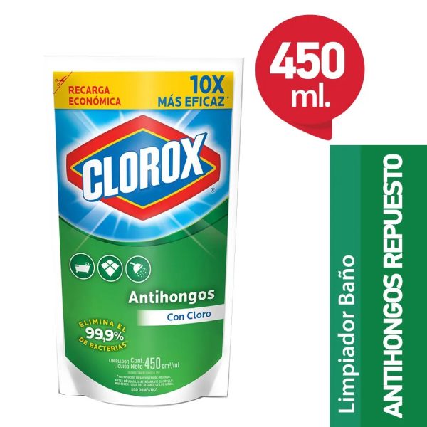 Antihongos Clorox 450 ml