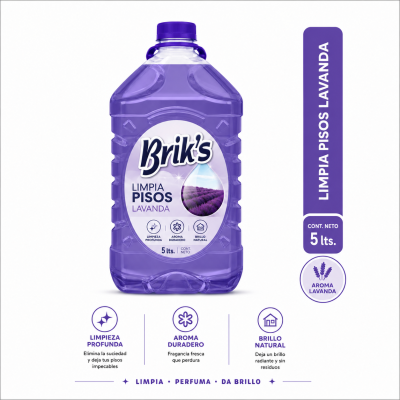 limpiapisos lavanda briks 5 litros