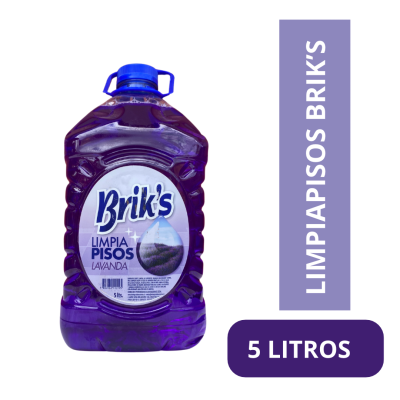 limpiador de pisos lavanda briks 5 litros