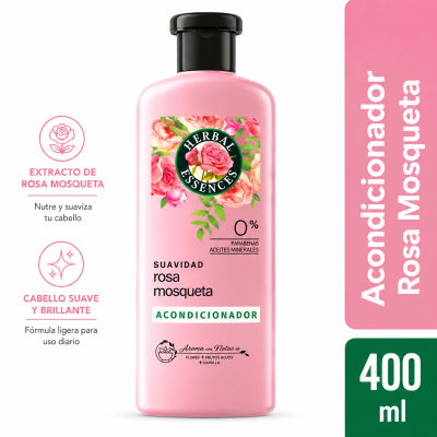 Acondicionador Herbal Essences Rosa Mosqueta 400 ML
