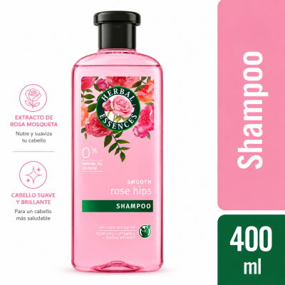 Shampoo Herbal Essences Rosa Mosqueta 400 ML