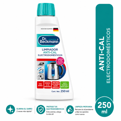 LIMPIADOR ANTI-CAL ELECTRODOMÉSTICOS DR. BECKMANN 250 ML