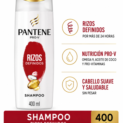 SHAMPOO PANTENE RIZOS 400 ML